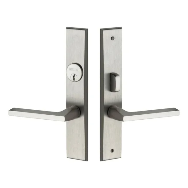 Baldwin 6974056entr Lakeshore Entrance TRIM - Satin Nickel with Lifetime-056-56