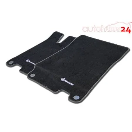 Mercedes Benz R230 SL Class Carpet Floor Mat Set Mats New 2003-2012 Genuine, Black