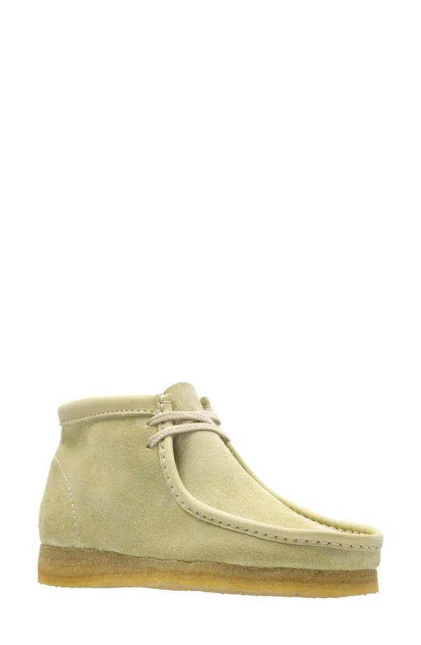 Clarks Wallabee Boot - Women's Maple Suede - 9.5
