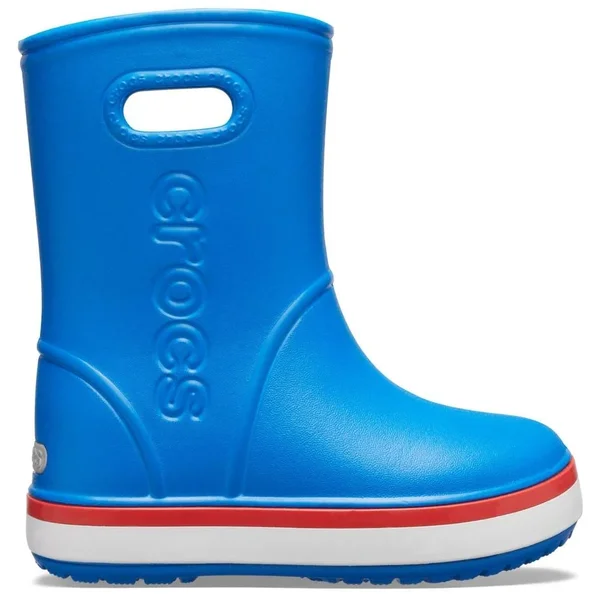 Crocs Kids& Crocband Rain Boot, Blue, C11