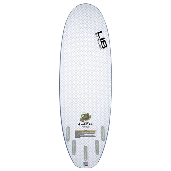 Lib Tech Manna T-Shirt Wakesurf Board 2020 - 5&0, Polyester