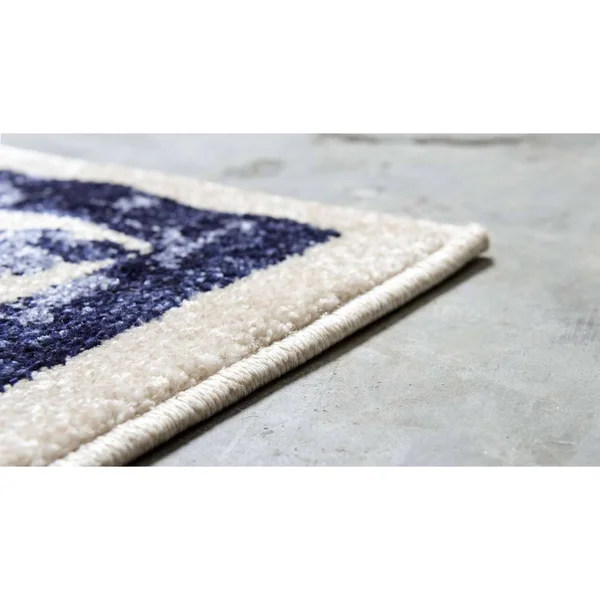 Unique Loom Traditional La Jolla Area Rug (10& x 13& - Blue)