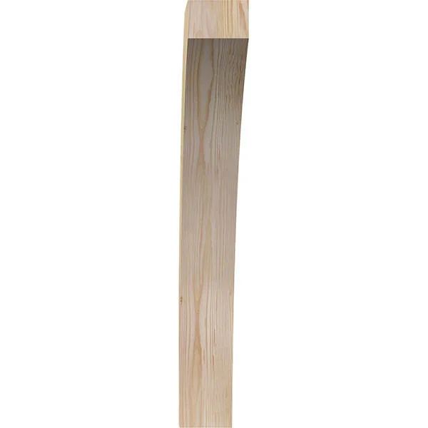 Ekena Millwork 4x22W x 22x22D x 30x22H Thorton Rough Sawn Brace, Douglas Fir