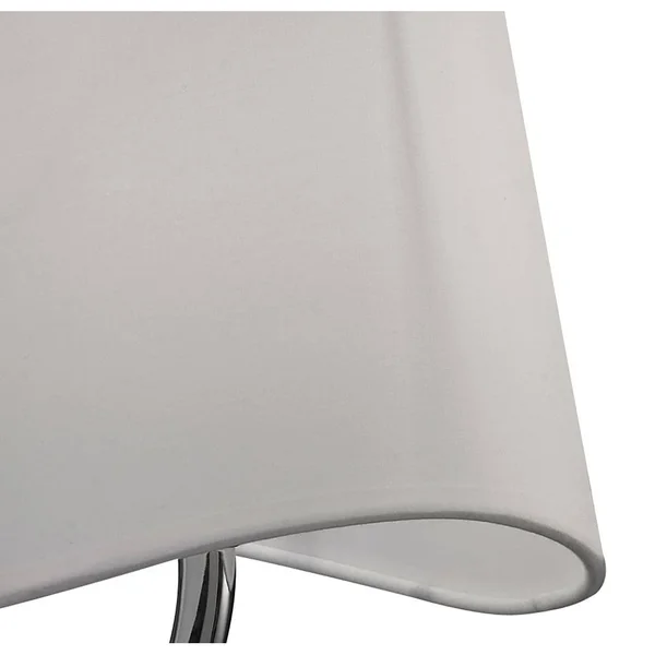 Mantra Lighting 1905 NINETTE 1 Light Table Lamp - Polished Chrome