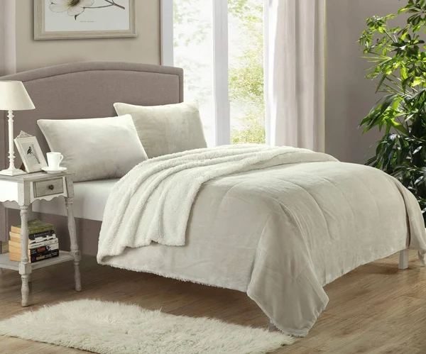 Chic Home Evie 2 Piece Twin XL Comforter Set; Grey