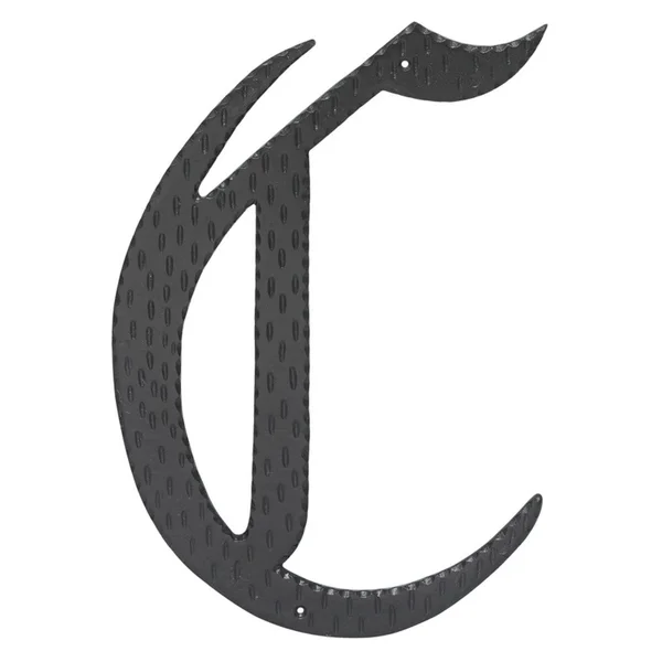 Montague Metal Products 24 in. Home Accent Monogram C
