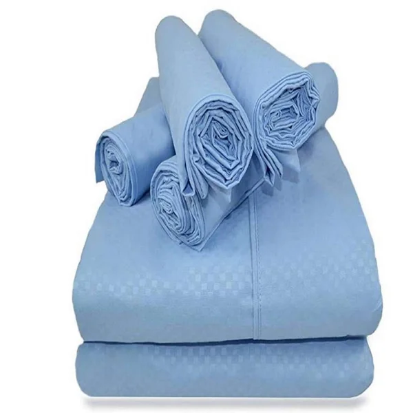 Natalia Cavalletto 6 Piece Sheet Set, Size: King, Blue