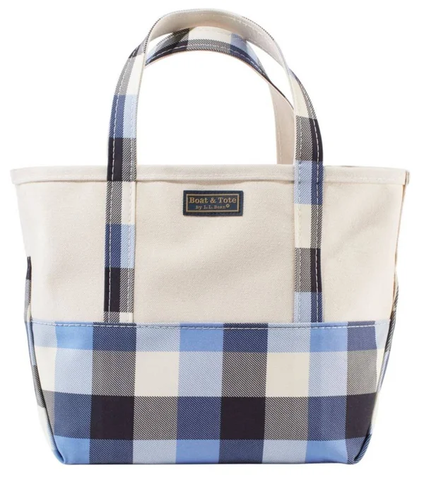 High-Bottom Boat and Tote Blue, L.L.Bean