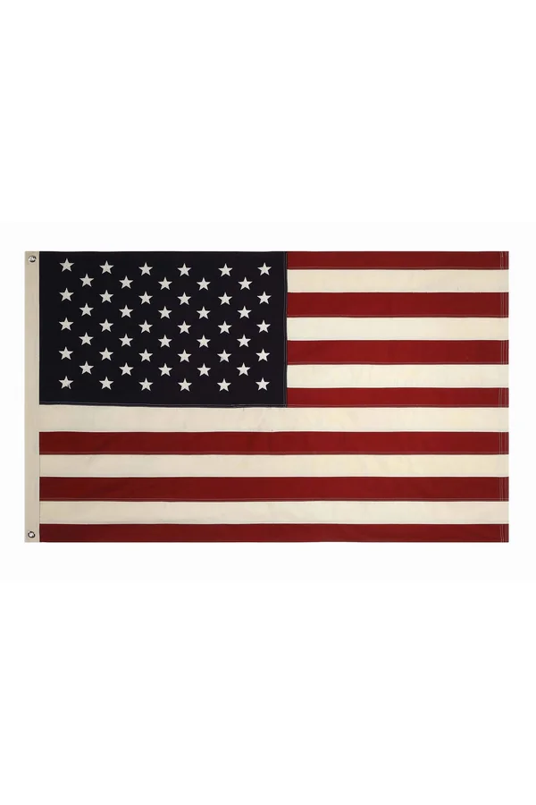 60x22L x 36x22H Fabric USA Flag