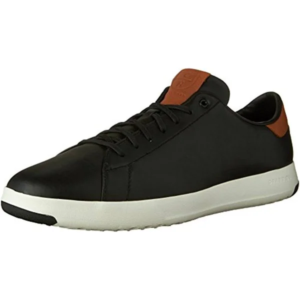Cole Haan Grandpro Tennis Black/British Tan, Men's, Size: 10 Wide