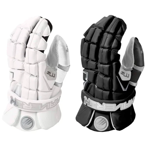 Maverik M4 Senior Lacrosse Goalie Gloves - Black