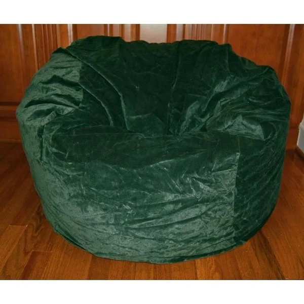 Ahh! Products Bean Bag Chair Upholstery: Dark Green