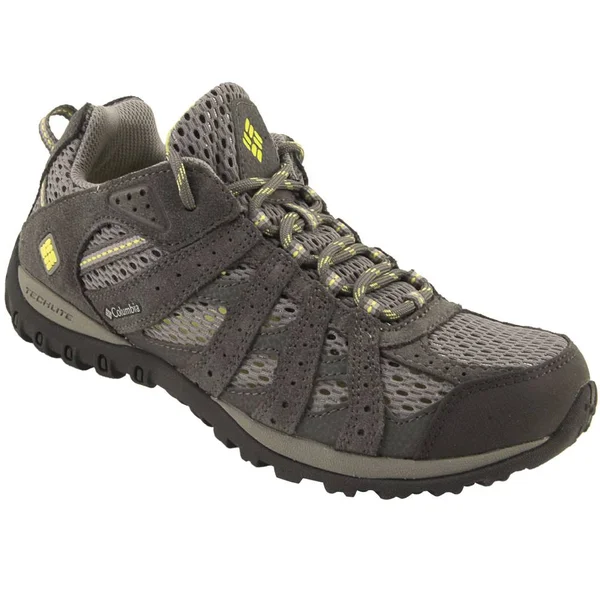 Columbia Women's Redmond Breeze Trail Shoe #BL6014-060 - Color Light Grey/Sunnyside, US 9