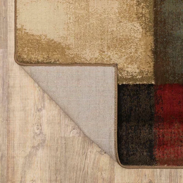 Home Decorators Collection Hayley Multi 10 ft x 12 ft. Plaid Area Rug