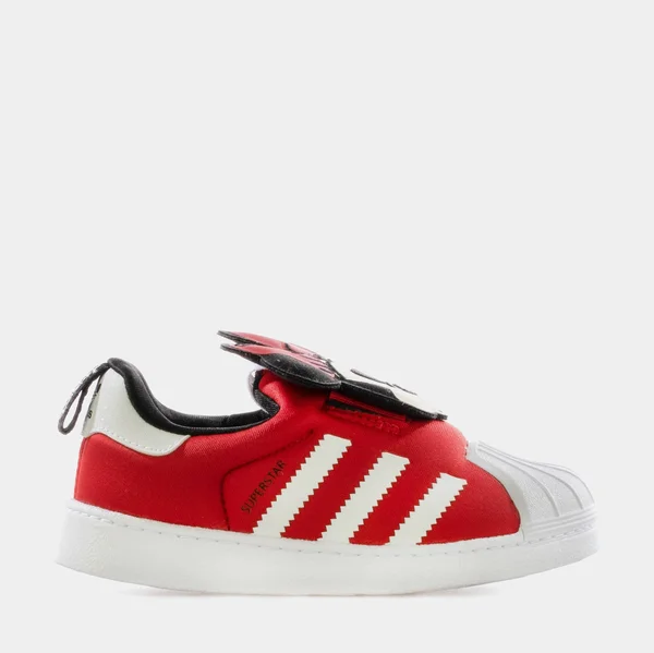 Adidas Disney Superstar 360 Toddler Lifestyle Shoes (Red/White/Black)