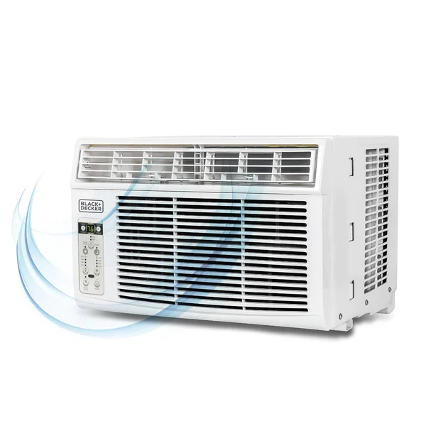 Black & Decker 14, 500 BTU Window Air Conditioner with Remote, White