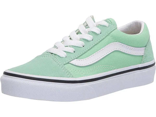 Vans Kids Old Skool (Green Ash/True White)