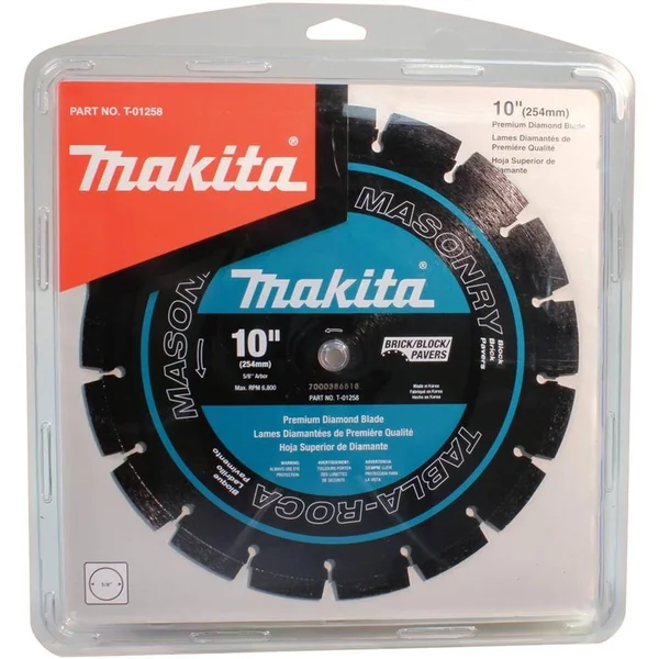 Makita T-01258 10-Inch Diamond Blade Segmented