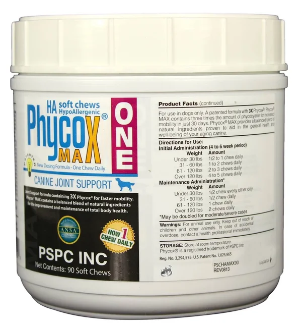 PhyCox Max Ha Soft Chews 90 Count