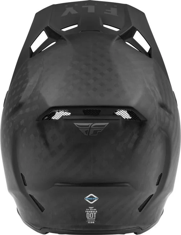 2021 Fly Racing Formula Carbon Solid Helmet (Matte Black, 2X-Large)