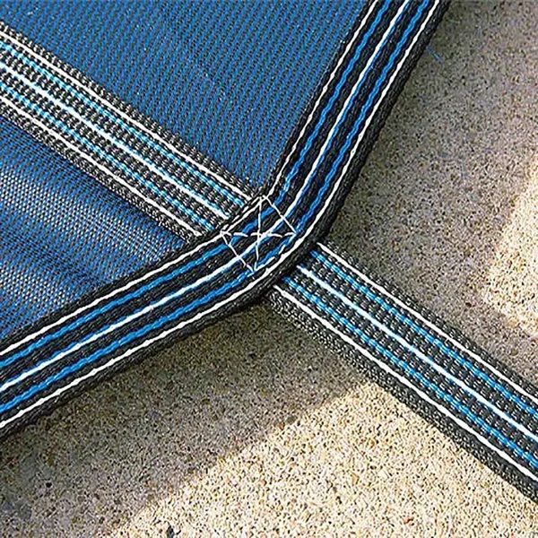 Yard Guard 18 x 36 + 8& Center End Steps Pool Safety COVER, Green DG183658S