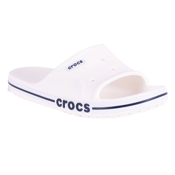 Crocs White Bayaband Slide