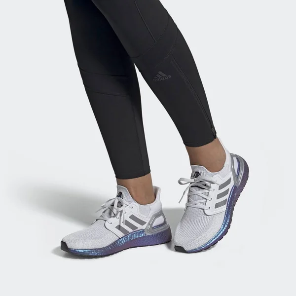 Adidas Women's Ultraboost 20 Running Shoes EG1369 - 9.0, Grey
