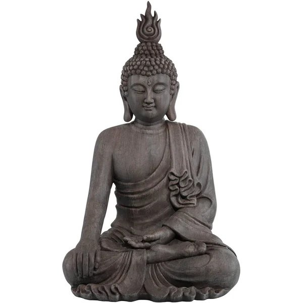 John Timberland Asian Zen Buddha Outdoor Statue 42x22 High Sitting for Yard Garden Patio Deck Home Entryway Hallway