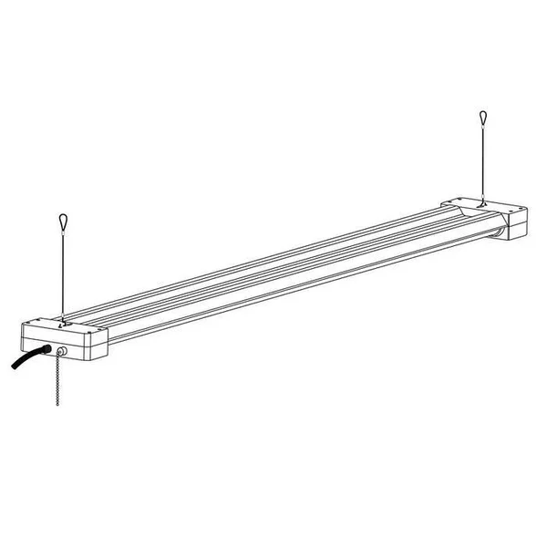 Feit LED 4ft Replacement Glass Tubes 4 Pack
