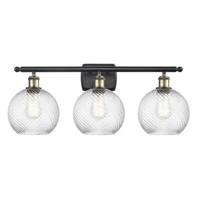 Champlain Dimmable Vanity Light Rosecliff Heights Finish: Black Antique Brass - Bulb Type: 60 Watt Vintage Incandescent Bulb, Num