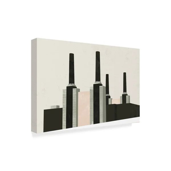 Trademark Fine Art 'Graphic New York V' Canvas Art by Green Lili - Size: 30 x 47