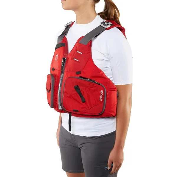 NRS - Chinook Fishing PFD L-XL - Red