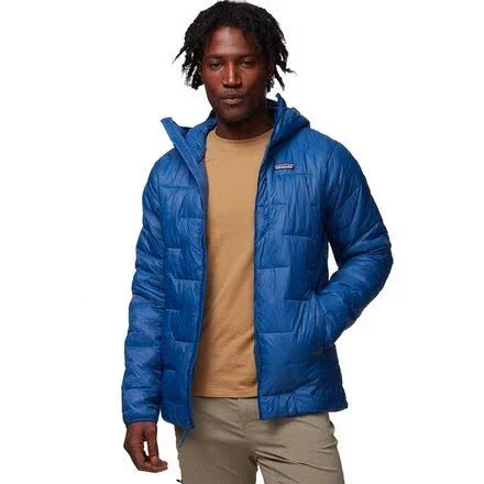 Patagonia Macro Puff Hooded Jacket - Men's Superior Blue - XXL