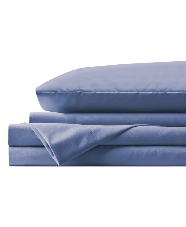 Sunham Microfiber Anti Bacterial POLYGIENE Sheet Set, White