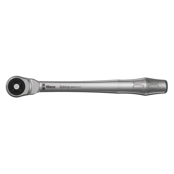 Wera 05004063001 Zyklop Ratchet 1/2x22 Drive w/ Push-Through Square, 36 x 37mm