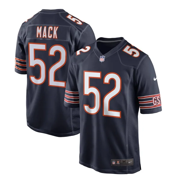 Nike Khalil Mack Chicago Bears Youth Game Jersey – Navy