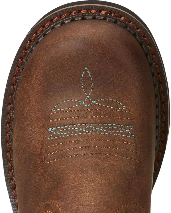 Ariat Kids Probaby Distressed Brown 3.5, M