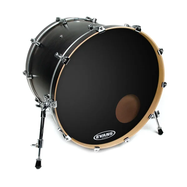 Evans EQ3 Resonant Black Bass Drum Head - 18x22