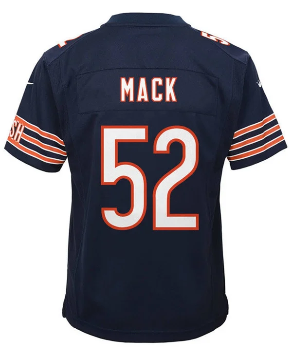 Nike Khalil Mack Chicago Bears Youth Game Jersey – Navy