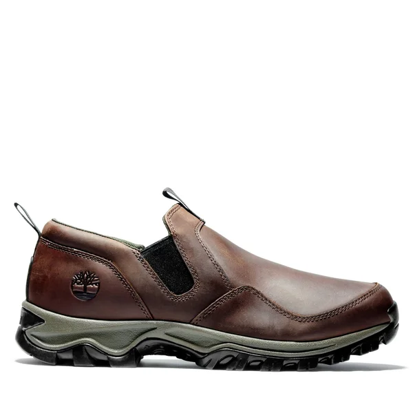 Timberland Men's Mt. Maddsen Slip on Shoes, Brown, 7.5