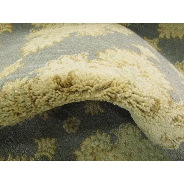 Unique Loom Zinnia Edinburgh Area Rug - 8& x 8& Round - Blue