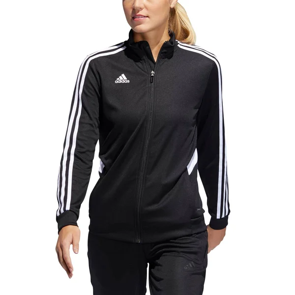Adidas Women's Tiro Track Jacket Black/White Xxs