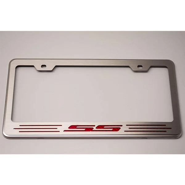Camaro License Plate Frame with SS