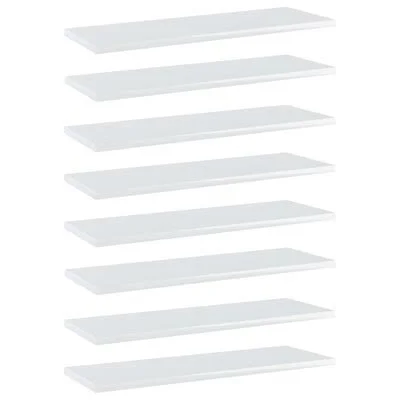 Hildra Bookshelf Chipboard Ebern Designs Color: High Gloss White - Size: 23.62x22 H x 7.87x22 W x 0.59x22 D