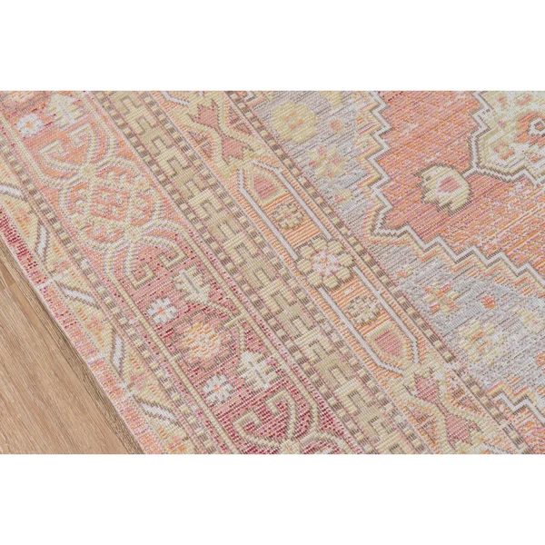 Momeni Isabella Area Rug, Pink, 5&3x22 x 7&3x22