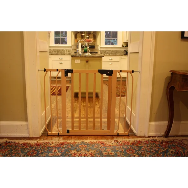 Cardinal Gates Autolock Pressure Mounted Pet GATE; Black
