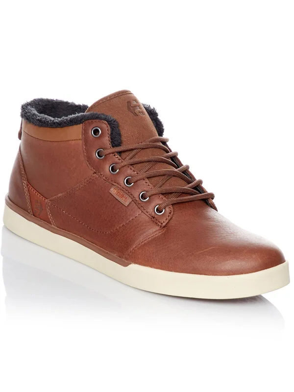 Etnies Jefferson Mid Men's Shoes Footwear Brown/Tan, 8