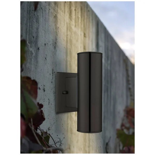 Eglo Lighting 200033A Riga Outdoor Wall Light - Matte Black