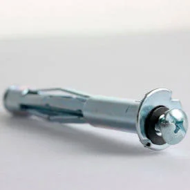 GoVets - Qty 2, Brighton-Best Hollow Wall Anchor - 3/16x22 x 3x22 - Phillips/Slotted Pan Head - Steel - Zinc - Pkg of 50 - BBI