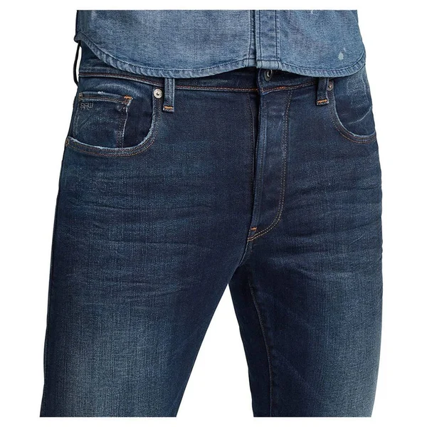 G-Star Raw Men 3301 Slim Jeans Dark Blue Size 30-30